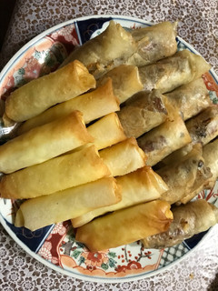 肉春巻きとチーズ春巻き-レシピのメイン写真
