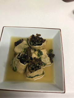 わらびのあげ巻き煮-レシピのメイン写真
