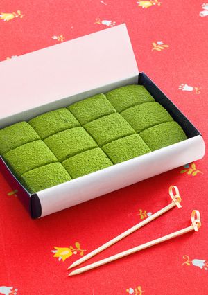 抹茶の石畳生チョコレート-レシピのメイン写真