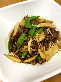 牛肉と筍のオイスター炒め-レシピのメイン写真