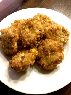 胸肉とコーンのからしメンチ-レシピのメイン写真