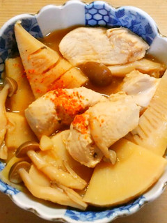簡単 おかず❃たけのこと鶏むね肉の味噌煮-レシピのメイン写真