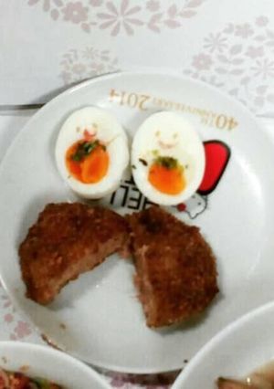 冷凍ハンバーグであげないメンチカツ-レシピのメイン写真
