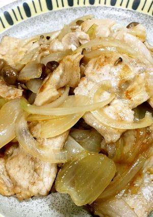しょうが焼き風炒め物-レシピのメイン写真