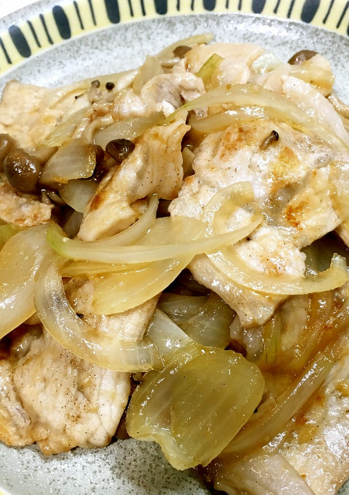 しょうが焼き風炒め物-レシピのメイン写真