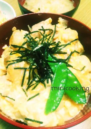 フライパンで簡単に卵がとろ〜♡親子丼-レシピのメイン写真