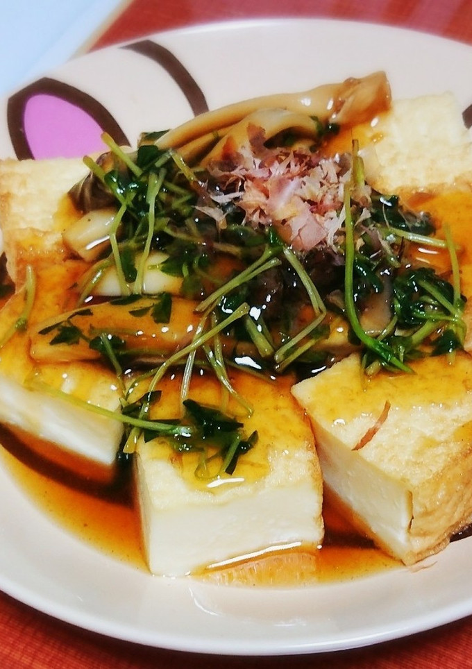 時短！厚揚げのあんかけ-レシピのメイン写真