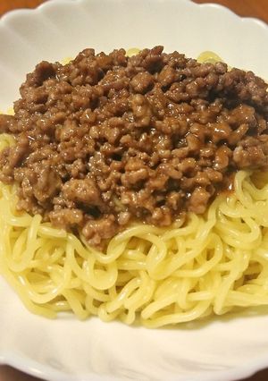 担々つけ麺と五香粉で！台湾風の肉味噌麺-レシピのメイン写真