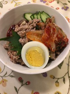 豚そぼろでビビン麺-レシピのメイン写真