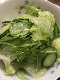 グリーンサラダ-レシピのメイン写真