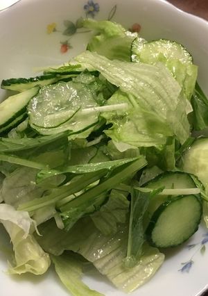 グリーンサラダ-レシピのメイン写真
