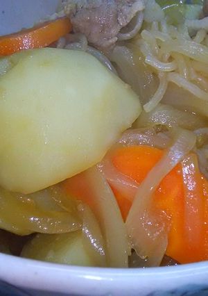 焼肉のたれで肉じゃが-レシピのメイン写真