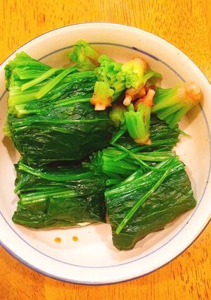 フライパンで簡単！ほうれん草のおひたし-レシピのメイン写真