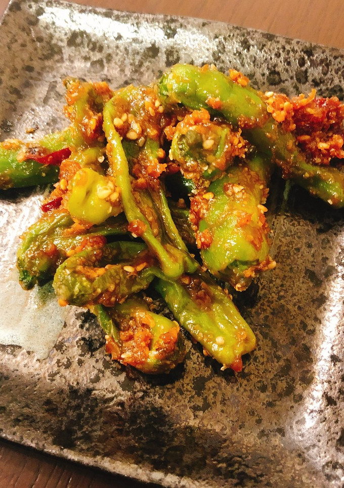 ご飯すすむ！ししとうごま味噌炒め-レシピのメイン写真