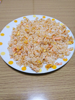 バターサーモンマヨネーズチャーハン-レシピのメイン写真