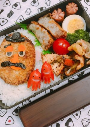Mr. ポテトヘッド☆キャラ弁-レシピのメイン写真