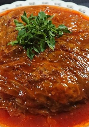 驚愕レシピNo.14豚肉キャベツの重ね煮-レシピのメイン写真