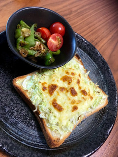 簡単おかずしらすトースト-レシピのメイン写真