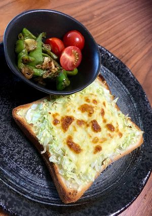 簡単おかずしらすトースト-レシピのメイン写真