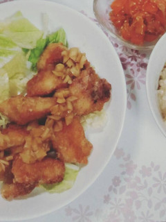 あげない唐揚げ 〜with玉ドレ〜-レシピのメイン写真