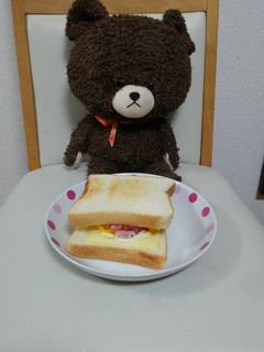 ベーコンエッグハンバーガー用-レシピのメイン写真