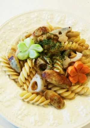 お弁当用 れんこんのペペロンチーノ-レシピのメイン写真
