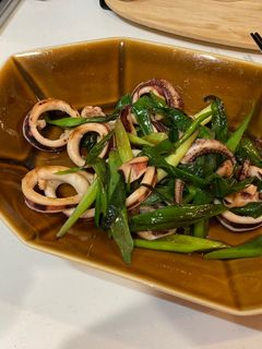 いかとねぎの生姜醤油炒め-レシピのメイン写真