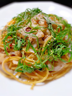 レンコンの和風パスタ-レシピのメイン写真