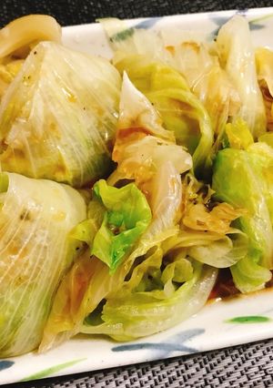 丸ごと！簡単！新食感！レタスのおひたし☆-レシピのメイン写真