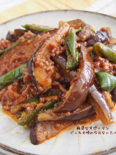 ごはんがススム♪麻婆なすピーマン。-レシピのメイン写真