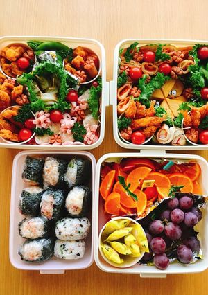 運動会のお弁当 簡単盛り付け 時短にも-レシピのメイン写真