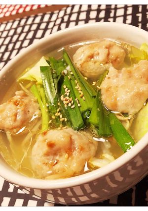 鶏塩ちゃんこスープ-レシピのメイン写真