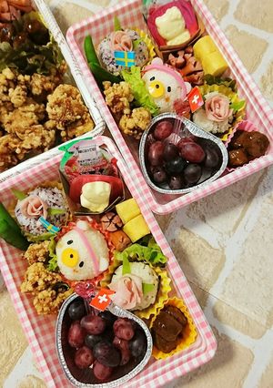 運動会 花見 行楽 弁当 盛り付け-レシピのメイン写真