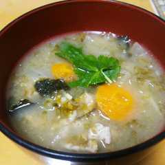 รูปของ 味付海苔のお味噌汁