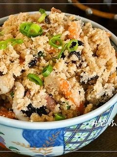 我が家の味✿イカ入りおからの炒り煮-レシピのメイン写真