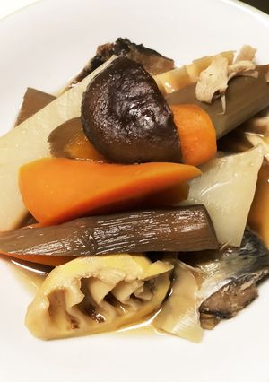 山菜で今風ごった煮♪-レシピのメイン写真