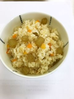 ふきのまぜごはん-レシピのメイン写真