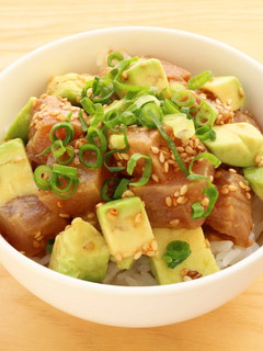ハワイご飯*ぽん酢で簡単ポキ丼-レシピのメイン写真