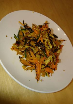 いろいろ根菜の塩昆布和え-レシピのメイン写真