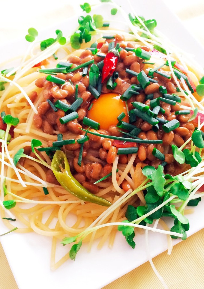 納豆パスタ★激うま★簡単★10分-レシピのメイン写真