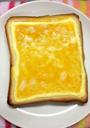 フレンチトースト風☆マヨエッグトースト-レシピのメイン写真