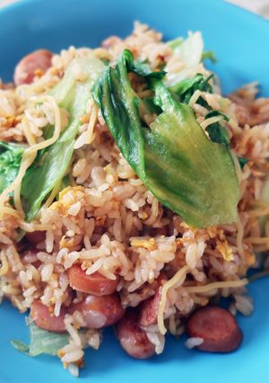 簡単でユニーク！美味しいチャーハン麺-レシピのメイン写真
