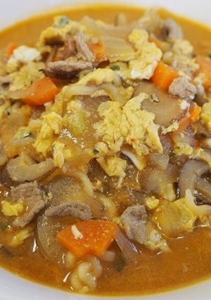 豚汁で辛ラーメン-レシピのメイン写真