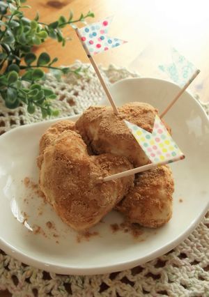 揚げパン風　揚げ焼き豆腐ドーナツ-レシピのメイン写真