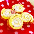 お弁当に☆くるくるハムチーズ卵焼き