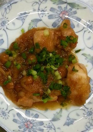 白飯食える！鶏肉やわらかおろし煮♪-レシピのメイン写真