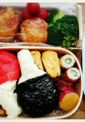 【キャラ弁】卓球部 弁当-レシピのメイン写真