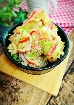 １０分で簡単！おかかポテトサラダ-レシピのメイン写真