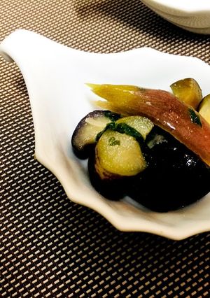 塩酒粕で旨♪ナスとミョウガのさっぱり漬け-レシピのメイン写真