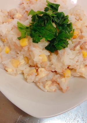 ツナコーン缶で簡単混ぜご飯-レシピのメイン写真